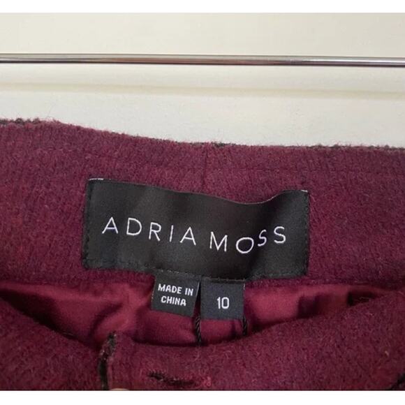 NWT Adria Moss Stirrup Stretch Wool Blend Pants 10 - Picture 6 of 9